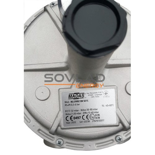 Регулятор RG/2MBZ DN50 (10...180 mbar) фланец