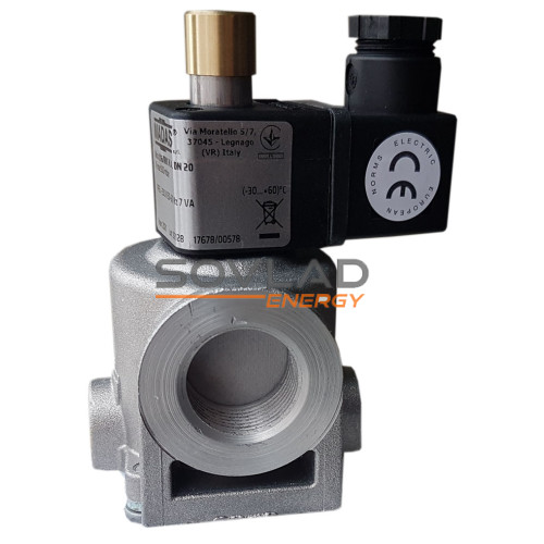 Клапан електромагнітний M16/RMC N. A. DN20 6 bar різьба