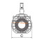 Клапан электромагнитный M16/RM N. A. DN40 500 mbar, фланец