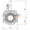Клапан електромагнітний M16/RM N. A. DN100 6 bar, фланець