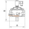 Клапан электромагнитный M16/RM N. C. DN40 6 bar резьба