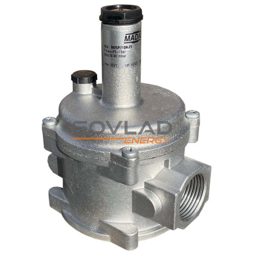 Клапан запобіжний скидний MVSP/1 compact DN20 (18-300 mbar) Клапан запобіжний скидний MVSP/1 compact DN20 (18-300 mbar)