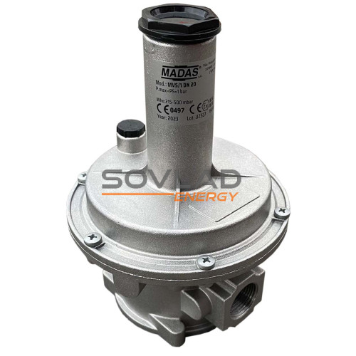 Клапан предохранительный сбросной MVS/1 DN20 (215 - 500 mbar)