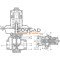Ремкомплект регулятора RBE 1821 - 1822 DN 1 1/2" x 1 1/2"
