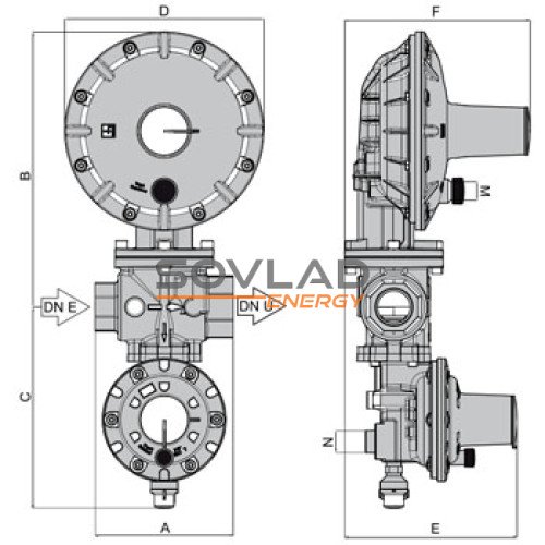 Регулятор Dival 500BP + LA512BP