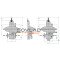 Регулятор Norval DN200 + SN...